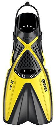 Flosse Mares Aquazone X-One, Schnorchelflosse Erwachsene – Unisex, Gelb, S/M