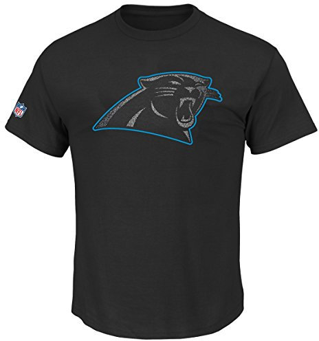 Majestic Carolina Panthers Tanser NFL T-Shirt Schwarz S