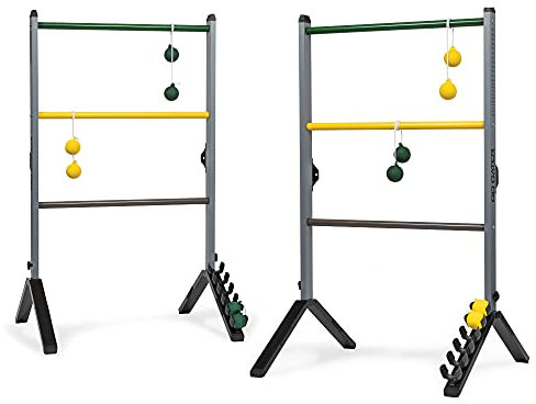 EastPoint Sports Go! Gater Premium Stahl-Leiterkugel-Set – mit stabilem Stahlmaterial, integriertem Scoring-System, komplett mit allem Zubehör
