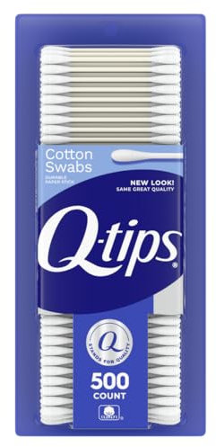 Q-Tips Cotton Swabs, 500 Count
