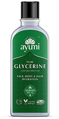 Ayumi, Pure Glycerine, For Face, Body & Hair Hydration, Helps Dry Skin, 1 x 150ml