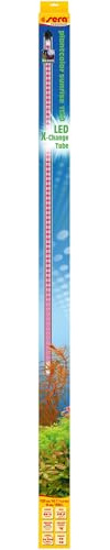 sera LED X-Change Tube plantcolor Sunrise 1120 mm | Aquarium Lampe | Farbverstärkendes Pflanzenlicht 2.450 K | Aquarium Beleuchtung für optimales Pflanzenwachstum | Sonnenaufgang Lampe
