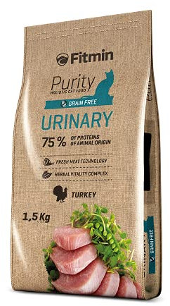 Fitmin Cat Purity Urinary Comida para Gatos, 1.5 kg