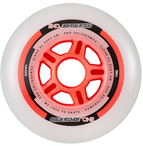 Powerslide Inline Skate Rollen, PS ONE 100; 100mm / 82A; HR= High Rebound, Cruising Komfort, Art. nr.: 905302