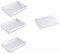 Jheppbay BOTTIGLIERI CASALINGHI GIGANPLAST | Trio di scatole di pasta con 1 coperchio per alimenti in plastica, ideale per pane e pizza, servizio e sovrapposbile, 30 x 40 x 10 cm