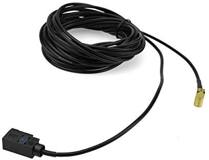 Maxxcount Antennenadapter und Verlängerung 6m FAKRA (f) Buchse auf SMB (f) Buchse