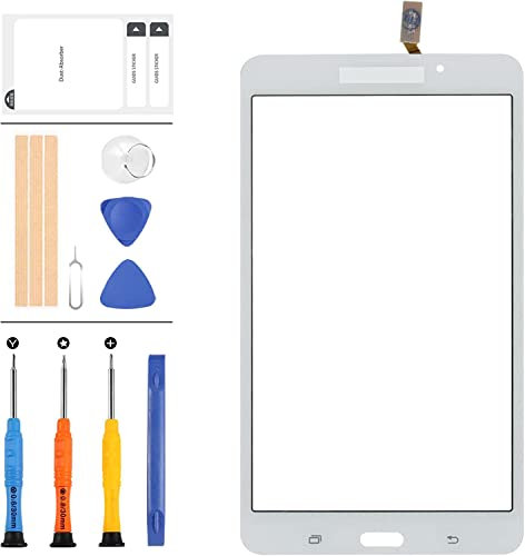 LADYSON Écran tactile de rechange pour Samsung Galaxy Tab 4 7.0 T230 SM-T230 T230 T230NU Version WiFi avec outils et adhésif