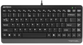 A4 TECH TECLADO (Ingles) FSTYLER FK11 GRIS A4TKLA46787