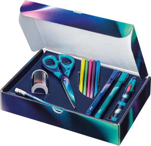 Maped - Geschenk-Box NIGHTFALL - 11-tlg. - ideal zum Verschenken - zum Zeichnen, Basteln und Schreiben