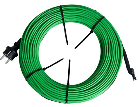 ESTEXO Frostschutzkabel Rohrbegleitheizkabel Rohrheizung Rohrbegleitheizung Heizkabel Heizleitung (36 m Watt)