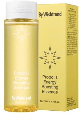 BY WISHTREND Propolis Energy Boosting Essence, Serum Booster für Propolis und Vitamin C, Essenz zur ersten Behandlung, 1. Schritt Hautpflege, Propolis-Extrakt-Toner, 100 ml, neue Verpackung