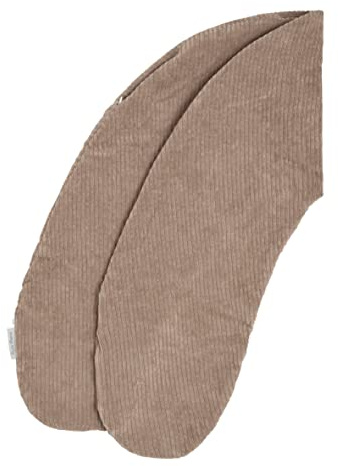 Baby's Only - Stillkissenbezug Sense - Bezug für das Schwangerschaftskissen - Extra Stütze und Komfort - Weichen Cordsamt - Clay