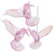 VILLCASE 3stücke Teiliges Hummingbird Ornament Aus Acryl Dekorativer Hängender Anhänger Für Garten Fensterdeko Und Innenräume Langlebige Und Feine Verarbeitung Perfektes Für Freunde