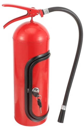 Hemobllo Feuerlöscher für Aufbewahrung aus Eisen und Kunststoff Weinschrank