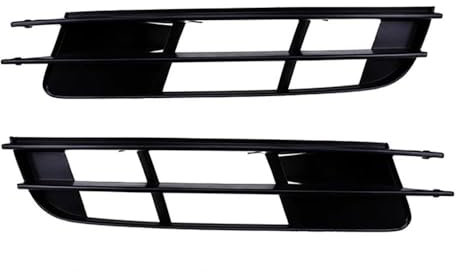 Auto-Frontgrill Nebelscheinwerfergitter Auto Front Lower Bumper Cover Grille Kunststoff Schwarz Für Audi Q7 2007 2008 2009 4L0807681 4L0807682 Frontstoßstangengrill