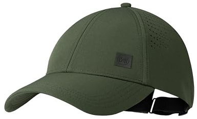BUFF®| Kappe Summit Männlich Weiblich Erwachsene Verstellbar, Atmungsaktiv, UPF50, Komfortabel, Qualität, Leicht, Flexibel, L/XL, Vert
