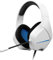 KROM KOPA Move White - Auriculares 50mm Sonido estéreo, Control Volumen y micrófono Integrado, Diadema Ajustable y Ligera, conexión Jack 3,5mm, Blanco