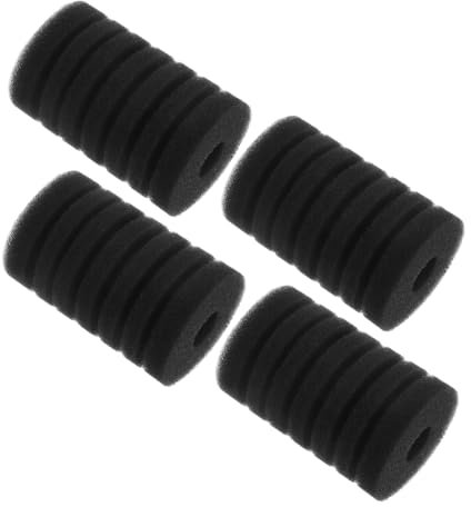 Yardwe Filtro Acuario Esponja 4 Piezas Repuesto Prefiltro Aireación y Filtración Integrada Pecera