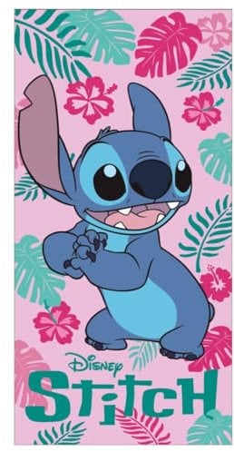 arlis Drap De Plage Stitch Ou Serviette De Bain Stitch 70 X 140 Cm (Drap de Bain Stitch - C)