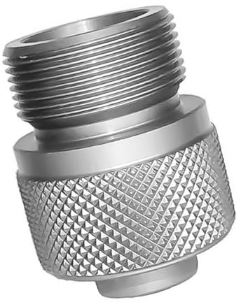 Ieron Adaptador de Cartucho de Gas Duradero, Seguro para Camping, conexión de Estufa para Cartucho de Gas a Rosca, Boquilla de conversión Tipo Botella.