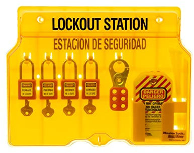 Master Lock Ml1482 débordement station, 4-lock