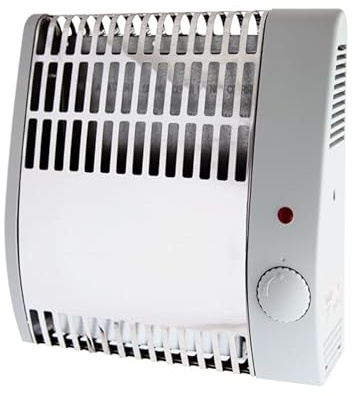 EHLERS FW 500 Frostwächter – 500 W Heizgerät mit Thermostat & Wandmontage, Frostschutz für Räume bis 15 m³ (5–16 °C regelbar)