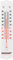 Fackelmann 16366 Thermomètre mural plastique, thermomètre intérieur, thermomètre extérieur, Plastique, Blanc, 21 cm