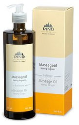 Pino Aroma Massageöl, Honig und Ingwer, 500 ml