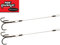 Fox Rage 49 Strand Stinger - 2 Angsthaken für Gummifisch, Zusatzdrilling für Gummiköder, Angelhaken für Gummifische, Länge/Tragkraft/Hakengröße:14cm / 12kg / Gr. 1