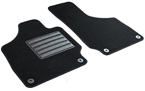 MDM SP-259 Fußmatten Velours Autoteppich passend für Audi TT (8J) 2006>09.2014, black
