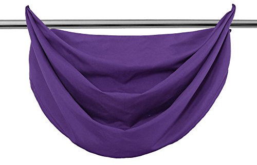Segeltuch Querbehang Microsatin Ösen, die ideale Ergänzung zu unseren Gardinen HxB 60x80 cm Lila, 20405V