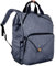 Laptop Rucksack Grau 15,6 Zoll Wasserdichter Business Computer Notebook Rucksack mit Laptopfach Herren Damen (7651EU-BG)