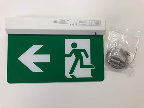 LED Emergency Exit Sign Recessed Fitting (←/→ Left & Right Arrow)