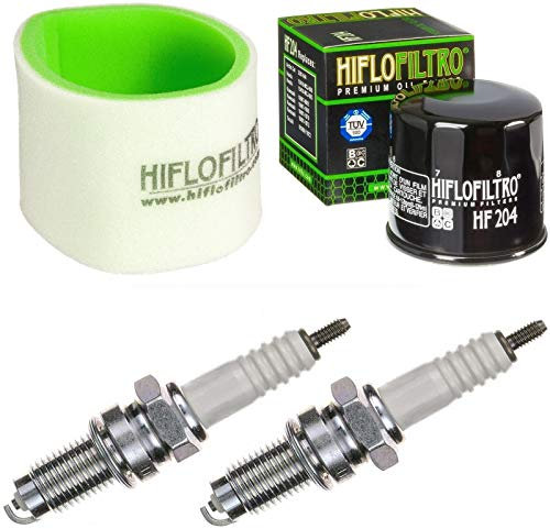 Luftfilter Ölfilter Zündkerzen für KFX 700 A KSV Baujahr 2006-2011 Servicekit Wartungskit