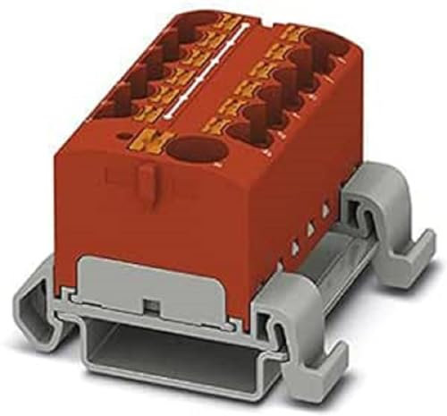 Phoenix Contact Einsteck Verteilerblock 13-polig , 24 bis 10 AWG, 32A / 800 V, 0.2 ? 6mm², Polyamid, IP20, Packung a 8 Stück