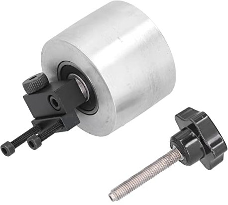 Belt Grinder Tracking Wheel, Aluminum Alloy Drive Wheel for Belt Machine Woodworking 1000 RPM/min