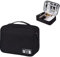LTLSZRN Kabeltasche, Kabel Organizer Tasche, Kabel Organizer Reise, Reise Elektronik Tasche, Ladekabel Organizer, Travel Organizer, ladekabel Tasche, Elektronik Zubehör Organizer(Schwarz)