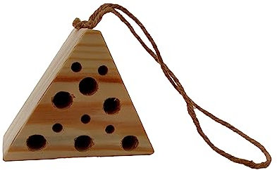 Haus-Insektenhotel – ökologisches Holzhaus-Insektenhotel - Dreieck