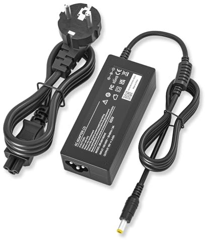 NATNO 65W Cargador para Acer Aspire 1 3 5 E1 E5 E15 ES1 ES15 V3 V5 V15 V7 R3 R7 A114-31 A114-32 A314-31 A315 A515 A515-43 5250 5332 5349 5750 5532 5534 N17Q4 N19C1 Ordenador Portatil Adaptador