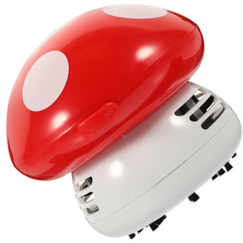 Zerodeko Mini-Vakuum Nass-Trockensauger Computer-Staubsauger hanstaubsauger handvacumizer Roboter Haustiere Mini-Staubsauger Mini- Formel Pilz Semmelbrösel Staubfänger schmücken rot