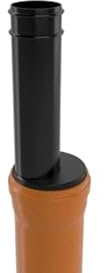 110mm Pipe to 68mm Gutter Down Pipe Connector Adapter