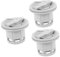 Yardwe 3 Stück Kunststoff Luftventil Kajak Adapter Schlauchboot Luftventil Luftventil Zubehör Kajak Auspuff Zubehör Ventile Adapter Aufblasbarer Stecker Boots Marine Zubehör