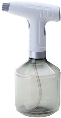 Pulverizador de riego automático, pulverizador de agua automático, botella eléctrica para interiores y exteriores, capacidad de 0,9 L