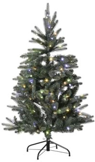 Home ESPRIT Albero di Natale Verde Metallo Polietilene 88 x 88 x 130 cm