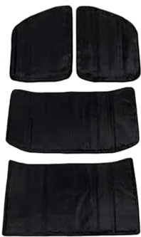Tapis d'isolation thermique XEBRAD Coussin d'isolation thermique et phonique, for Jeep, for Wrangler JK 12-17 JL 18-21 2/4 portes, toit rigide, fenêtre arrière, plafond, isolation thermique en coton(4