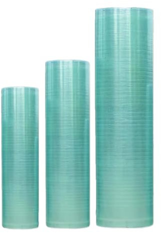 UHEKC Überdachung Dachplatten Aus Polycarbonat, PC Endurance Board Tageslichtplatten, Regensichere Isolierung Transparente Kunststoff PC-Platte(0.6x20m)