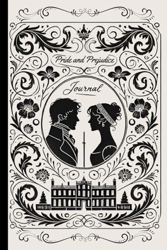 Jane Austen, Pride and Prejudice Notebook: Elegant Minimal Literary Journal