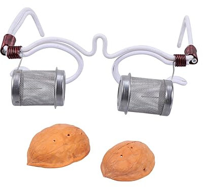 Holibanna 1Pièce Masseur Moxa Pour Yeux De Moxibustion Chaud Coquille De Noix Design Ergonomique Et Portable Pour Détente
