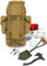 Survival Set BW Bundeswehr Flecktarn Kampfrucksack + Bundeswehr Spaten nach TL + Tomahawk M48 + Feuerstarter + Erste Hilfe Notfall Kit Farbe Coyote