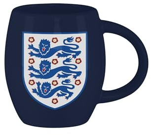 FOCO Officially Licensed Football Tea Coffee Mugs with Alternative Colour Crests (Navy, England)